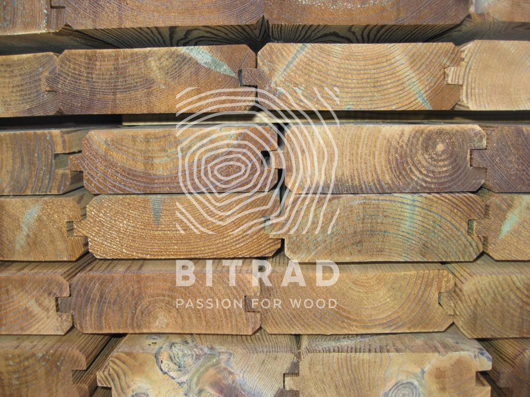 Pali legno per recinzioni, perline per rivestimenti. PPHU Bitrad